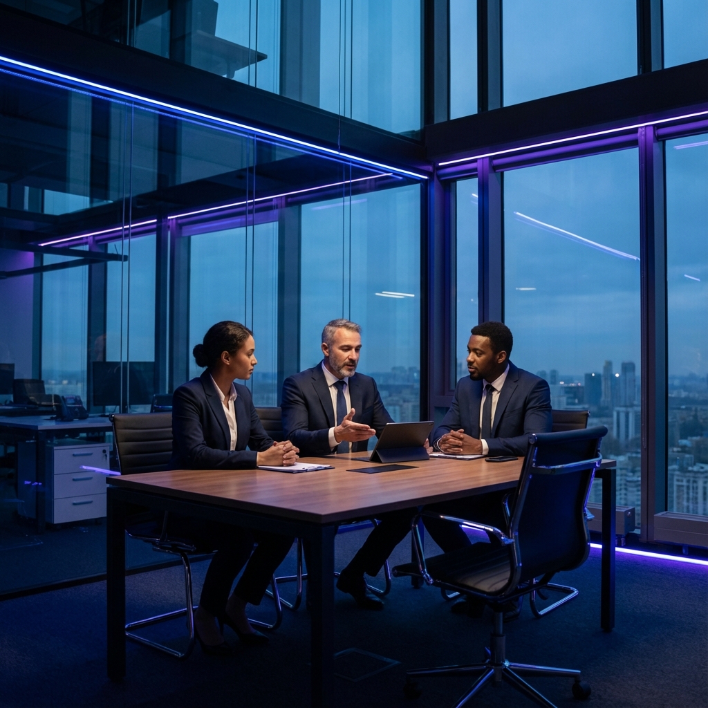 Professional B2B business consultant connecting companies with expert service providers - Servicely